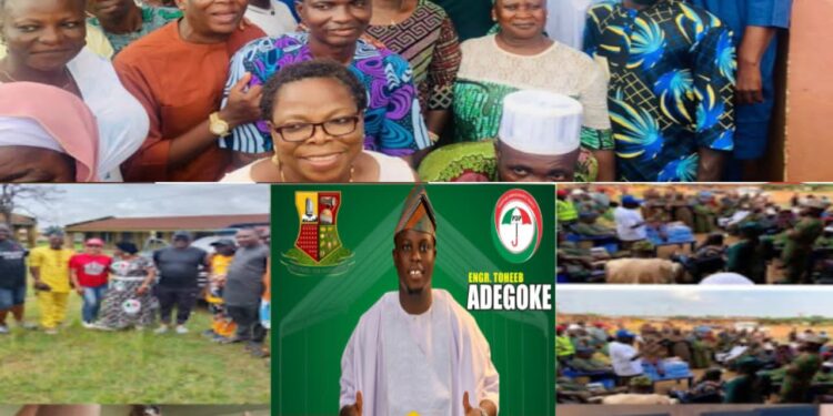Hon. Engr. Toheeb Adegoke (ADLAT) Commends PDP Leaders for a Peaceful Ward Congress, Congratulates Newly Elected Excos Across Akinyele and Lagelu LGAs