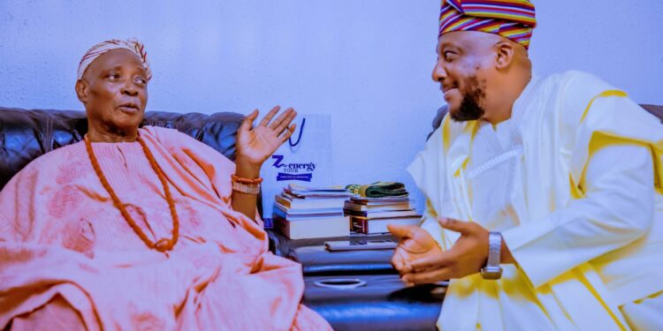 Ibarapakan Pays Courtesy Visit to Olubadan-Designate, Ladoja*