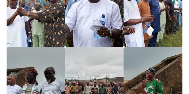 Oyo: New PDP Executives Emerged in Kajola Local Government  • • • as Oshine, Akeem Mugaty, Ayo Olopoeniyan, Ojebiyi, Others Harp on Unity, Love