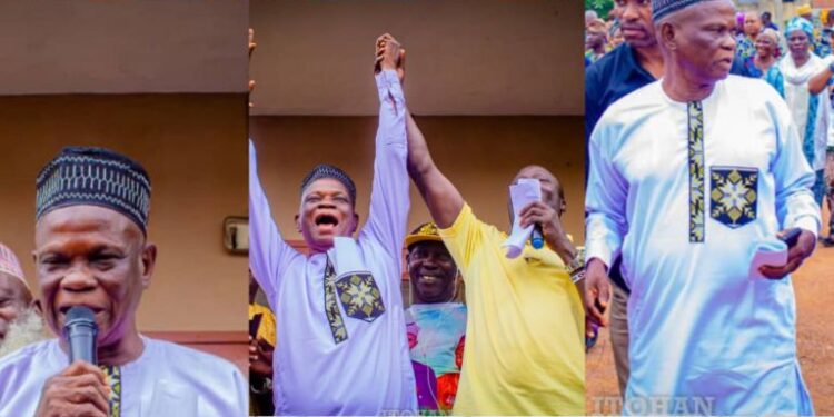 Congress: Amofin Beulah Adeoye Congratulates Itesiwaju LGA PDP Chairman, Others