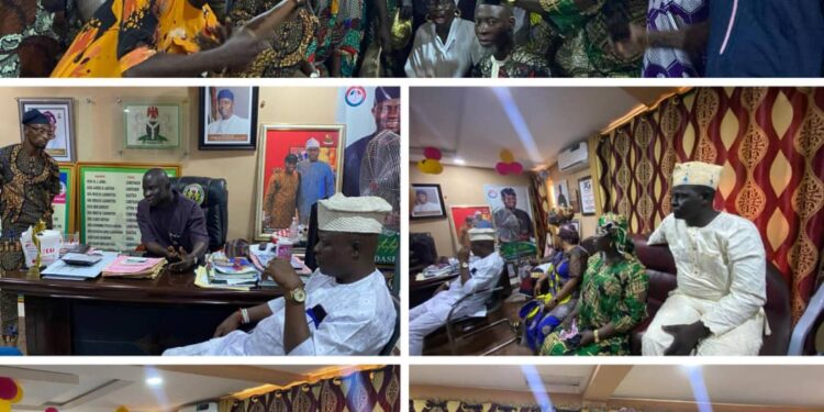 Chairman Kamorudeen Meets Newly Elected PDP Excos in Lagelu As Party Leadership Pledges Unshakable Allegiance to Gov. Makinde