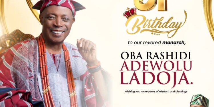 Birthday: “A Beacon Of Hope And Wisdom” – Ibadan North Council Chairman, Olufade, Felicitates Oba Rashidi Ladoja @ 81