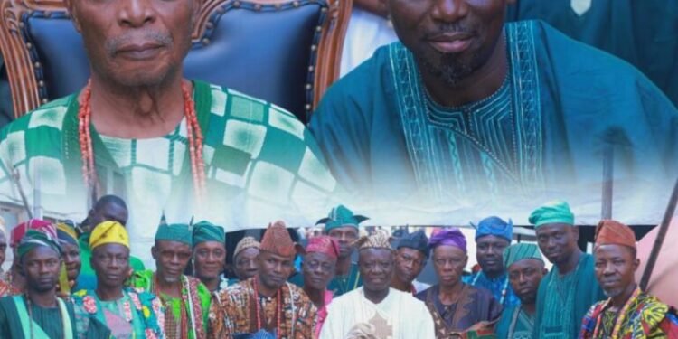 Prince Tunde Oluyedun Congratulates Oba Rasidi on Birthday, Olubadan Ascension