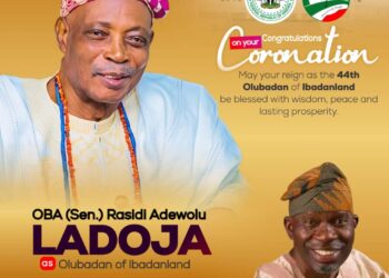 Agboworin Congratulates Oba Rasidi Ladoja, On Coronation As 44th Olubadan
