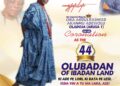 44th Olubadan: Hon. Babalola Abiodun PhD Congratulates Oba Rashidi Adewolu Ladoja, Describes Coronation as New Development for Ibadanland