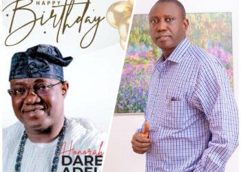 Ibadan South LCDA. Hon Teslim Ogundeji Congratulations Special Adviser on Constituency Matters to Oyo State Governor, Hon. Dare Adeleke on His Birthday Today