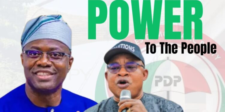 Oloye Adegoke Congratulates Newly Elected Oyo PDP Executives, Lauds Gov. Makinde’s Leadership