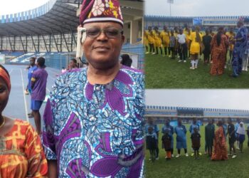 A Token of Appreciation: Oyo FA Chairman Thanks Sports Commissioner for Seat Clothes Donation