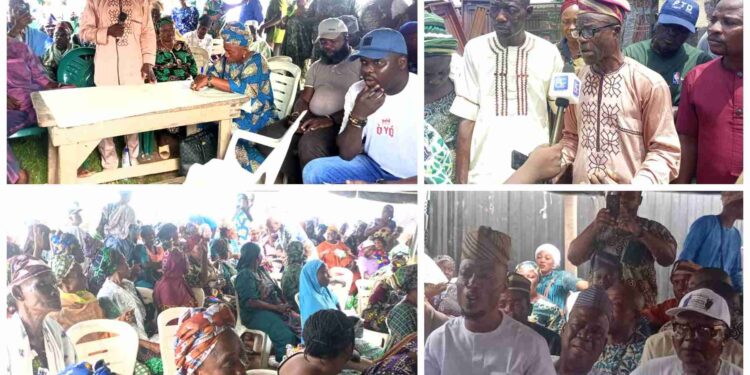 PHOTOS: Oluyole PDP Holds General Meeting As New Local Exco, Ward Chairmen Sworn-In