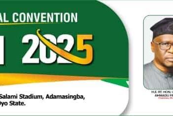 2025 Elective National Convention: PDP To Screen Aspirants on Tuesday, October 28th, 2025