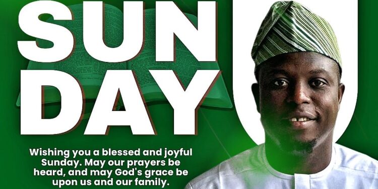 Sunday of Renewal and Resolve: A Call for Unity and Support from Engr. Toheeb Adegoke