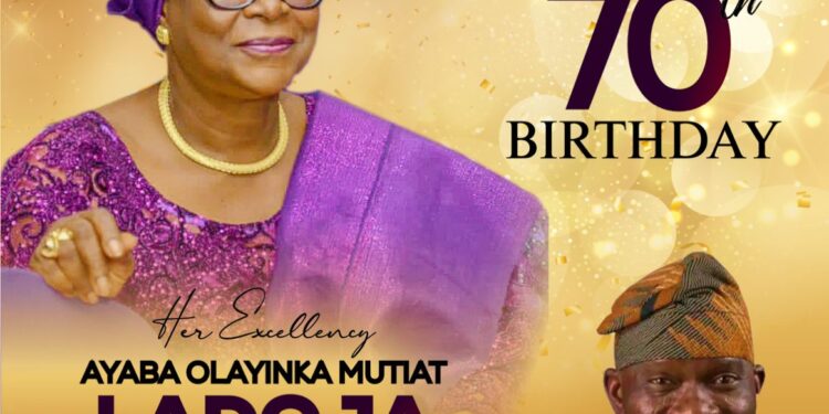 ‘70 Gbosas For Our Ayaba, A Woman Of Noble Character’ — Agboworin Felicitates Alhaja Mutiat Oladoja 