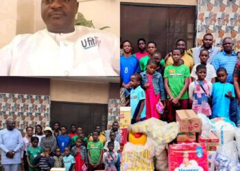 UFitFly Boss, Evang Ajibola Ogunkeyede, Marks Birthday with Acts of Kindness at Orphanage Home