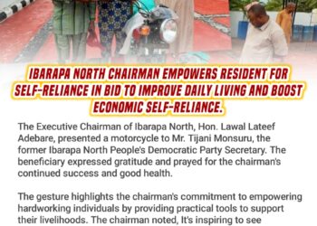Ibarapa North Chairman, Akorede Empowers Resident for Self-Reliance in Bid to Improve Daily Living and Boost Economic Self-Reliance.