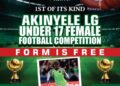 Dr. Amuda Hafeez (Kingsway) Launches 1st Ever Akinyele LG U-17 Female Football Competition