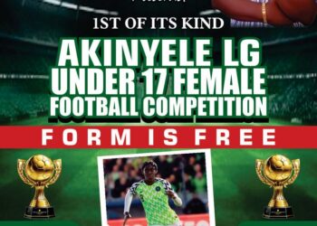 Dr. Amuda Hafeez (Kingsway) Launches 1st Ever Akinyele LG U-17 Female Football Competition