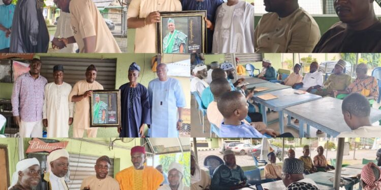 Hon. Olusoji Alade (SOJ) Honoured By Ibadan North League Of Imams And Alfas For Promoting Peace And Religious Tolerance Across Faiths*