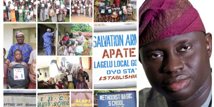 Lagelu LGA Begins School-to-School Mass Distribution, Reaching 20 Schools in 2 Days with 50,000 Books and 1,000 Bags