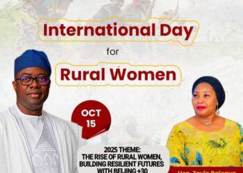 INTERNATIONAL DAY FOR RURAL WOMEN 2025; THE RISE OF RURAL WOMEN, BUILDING RESILIENT FUTURES WITH BEIJING +30
