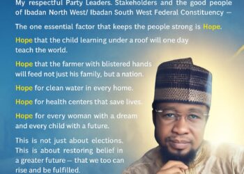 Your Hope will not Be Shattered, As Hon Kehinde Giwa Affirms Commitment to Constituents 