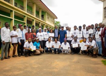 KAP Film Village Trainee Pays Courtesy Visit to Oyo Agency for Youth, Expresses Gratitude