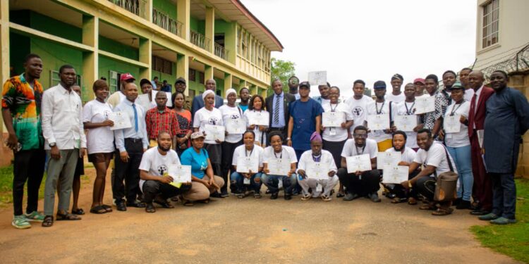 KAP Film Village Trainee Pays Courtesy Visit to Oyo Agency for Youth, Expresses Gratitude