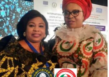 Hon. Comforter Olajide Felicitates Hon. Dr. Mrs. Amina Darasimi D. Bryhm, PDP National Woman Leader, On Her Birthday Anniversary