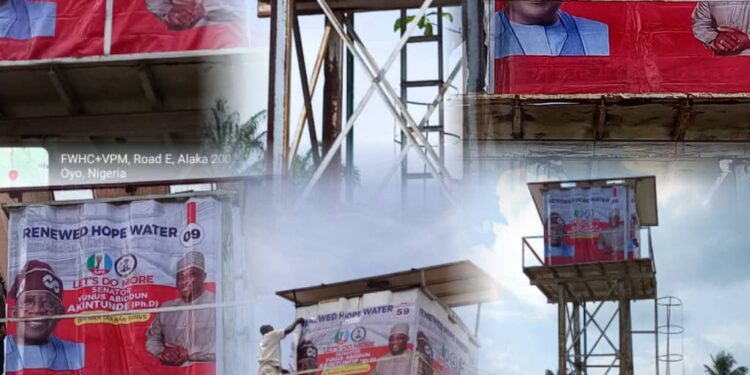 Water for All: Senator Yunus Akintunde Brings Hope to Akinyele Communities