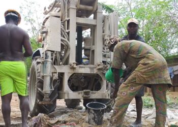 Hon. Olusola Adeleke Completes Borehole Project for Ebenezer Baptist Church and Akogun Area, Oke Isherin, Igboora.