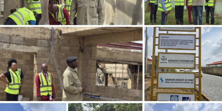 OYSPPMA Inspects Projects In Ibadan, Iseyin, Oyo