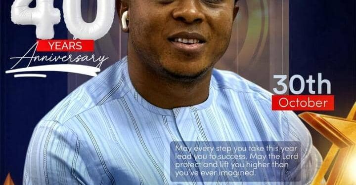 Happy 40th Birthday To a Shining Star!, Naija24hrs Publisher Felicitates ibarapa North Boss, Lateef Akorede on Birthday