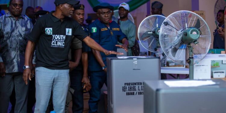 Hon. Abass Adigun Agboworin Strengthens Security Agencies in Oyo State with Essential Equipment Support