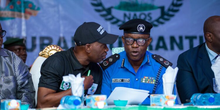 Hon. Abass Adigun Agboworin Strengthens Security Agencies in Oyo State with Essential Equipment Support