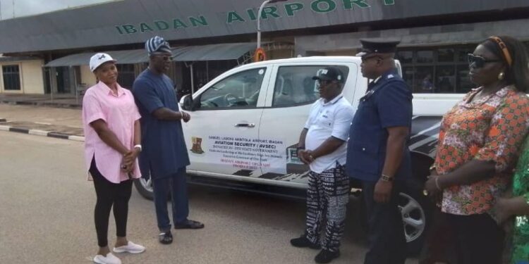 Airport upgrade: Oyo Govt Donates 4 Operational Vehicles to Ibadan 
