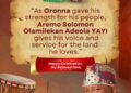 Oronna Festival: Yayi Commends Abiodun on Tourism Growth