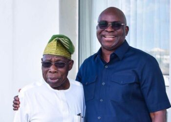 ‘You Belong To The Zoo’ — Ex-Governor Fayose Lambasts Obasanjo In ‘Thank You’ Message For Attending 65th Birthday