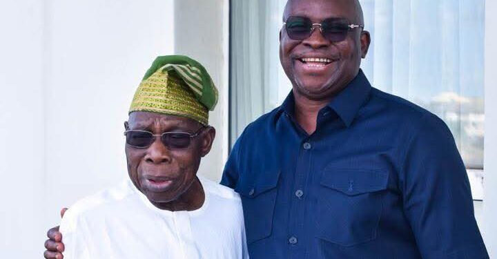 ‘You Belong To The Zoo’ — Ex-Governor Fayose Lambasts Obasanjo In ‘Thank You’ Message For Attending 65th Birthday