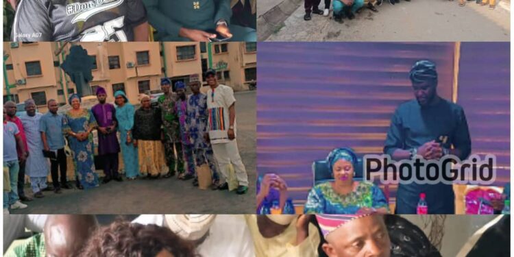 PHOTOS: PDP Ibadan North Executives, Ward Chairmen Pay Courtesy Visits to Political Leaders