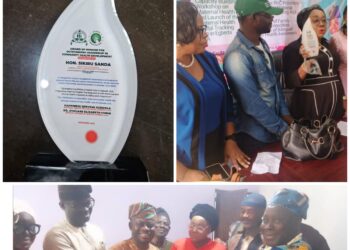 Hon. Sanda Sikiru Recognized for Exceptional Leadership in Community Health Development