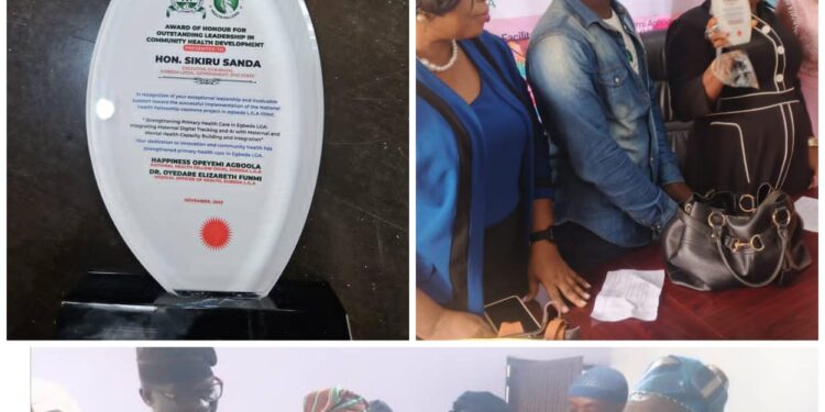 Hon. Sanda Sikiru Recognized for Exceptional Leadership in Community Health Development