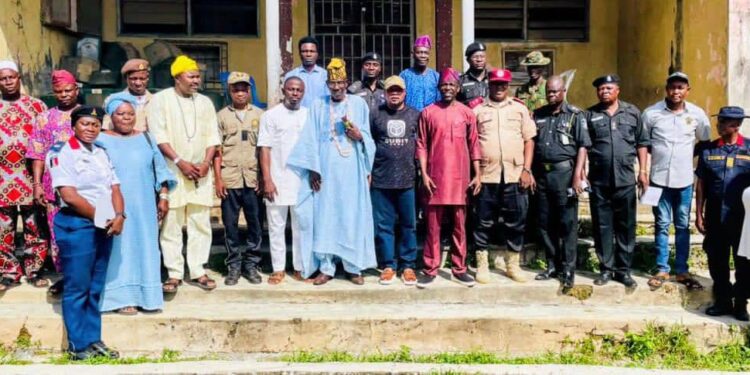Oluyole LG Chair hosts security stakeholders as Olatunji vows to end criminal scavenging