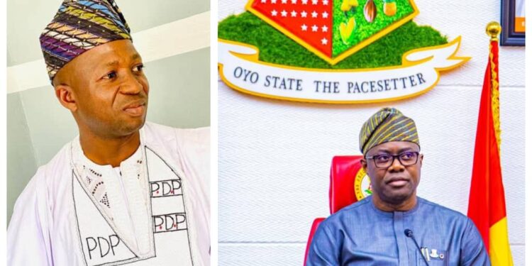 Oorelope Council Chair, Ogundiran commends Governor Seyi Makinde for approving the 30-kilometer road from Igboho to Kisi.*