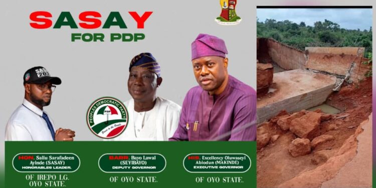 SASAY Applauds Gov. Makinde, Deputy Gov. Lawal on Igboho–Kishi and Laayan Bridge Road Reconstruction