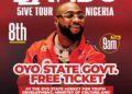 Davido’s 5ive Tour: Makinde Approves Thousands of Free Tickets for Oyo Youths