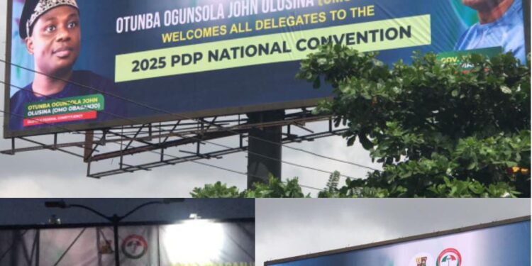 Hon. Olusina Ogunsola John (Omo Obasanjo) Welcomes All Delegates to the 2025 PDP National Convention