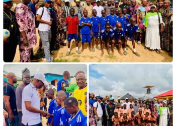116 teams battle for the trophy as Akeem Olatunji Kicks Off Primary School Football Competition in Oluyole