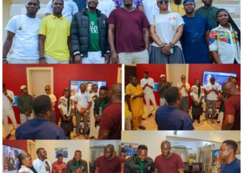 Adebowale Leads Committee on Thank-You Visit to ‘King of Boys,’ Otunba Seye, After Davido’s 5ive Tour