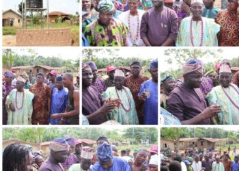 Promise Kept: PDP Chairman, Falowo Commissions Borehole Project as Lagelu Chairman, Kamorudeen Delivers for Olowode Village