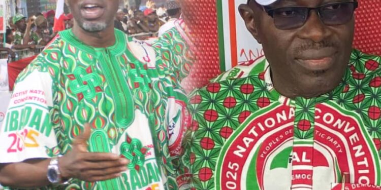 JAO congratulates Governor Seyi Makinde and his Deputy on the successful conduct of the PDP National Convention.