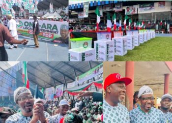 Senator Yunus congratulates Sheikh (Barrister) Bilal Oseni Akinola Ogunbado on his appointment as the new Chief Imam of Oyo.